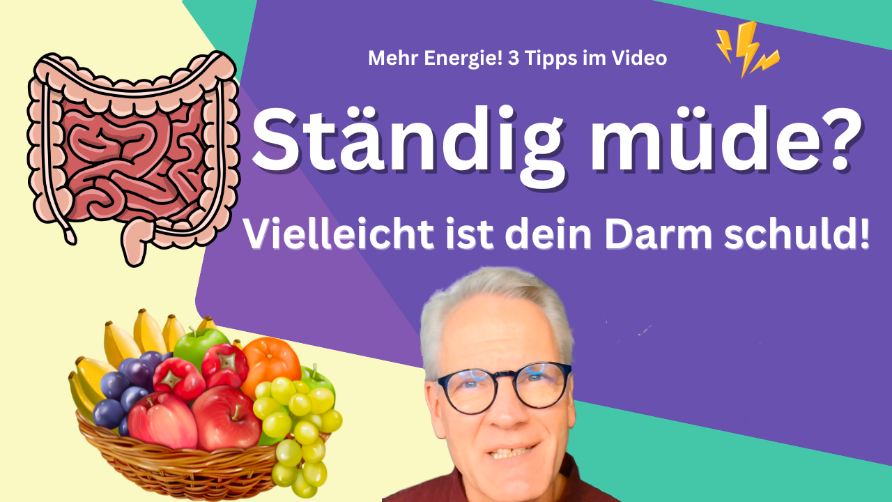 Warum du ständig müde bist – und wie dein Darm damit zusammenhängt